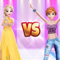 Elsa Vs Barbie Fashion Contest 2 - Dress Up Games