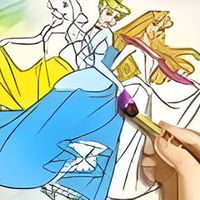 Princess Coloring Book I