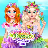 Princess Flower Fashion Look