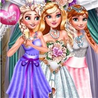 Princesses Wedding Selfie