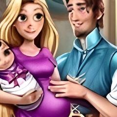Viste a Rapunzel Embarazada