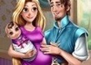 Viste a Rapunzel Embarazada
