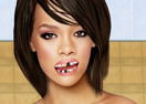 Rihanna at the Dentist