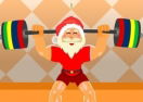 Santa Claus Weightlifter