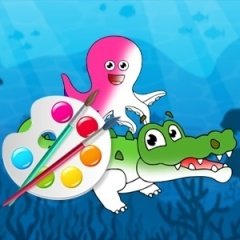 Juegos de Animales para Colorear - Juega gratis online en 