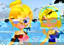 Sisters Ready To Swim
