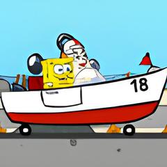 SpongeBob Get The License!