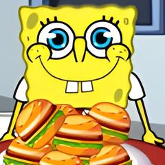 SpongeBob Love Hamburger