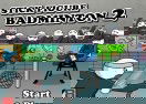 Stick Figure Badminton 2