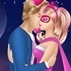 Super Barbie’s Love Kiss