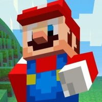 Super Mario Minecraft Runner