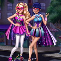 Superhero Princesses Dress Up