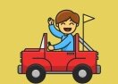 Toy Truck Coloring Book