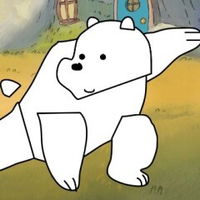 We Bare Bears: How to Draw Ice Bear