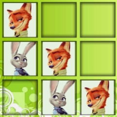 Zootopia Tic Tac Toe